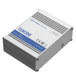 Teltonika TSW200 | Switch PoE+ | 8x RJ45 1000Mb/s PoE+, 2x SFP, 240W - Zdjęcie 2