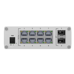 Teltonika TSW200 | Přepínač PoE+ | 8x RJ45 1000Mb/s PoE+, 2x SFP, 240W - Obrázek 3