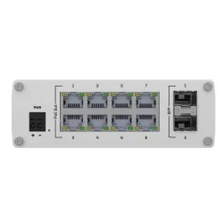 Teltonika TSW200 | Switch PoE+ | 8x RJ45 1000Mb/s PoE+, 2x SFP, 240W - Zdjęcie 3