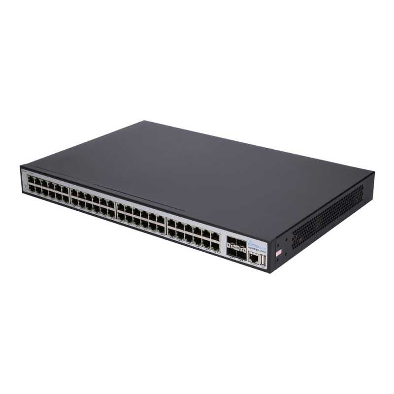 Extralink Nemezis Pro | Interruptor PoE | 48x RJ45 1000Mb/s PoE, 4x SFP+, 500W, L3 - Imagem 6