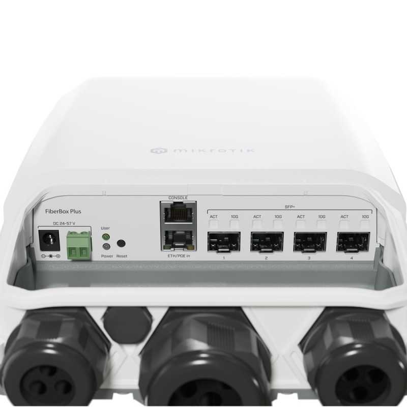MikroTik CRS305-1G-4S+OUT Anahtar, 1x RJ45 1000Mb/s, 4x SFP+, IP66 - Görsel 4