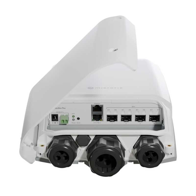 MikroTik CRS305-1G-4S+OUT | Switch | 1x RJ45 1000Mb/s, 4x SFP+, IP66 - Imagem 5