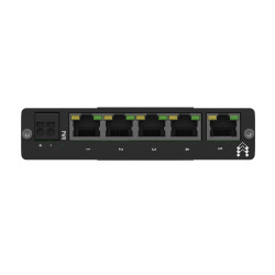 Teltonika Switch TSW010, 5x RJ45 100Mb/s, Pasif PoE, IP30, DIN - Görsel 4