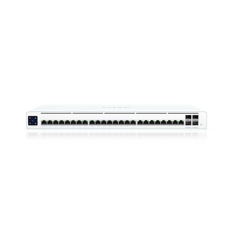 Коммутатор Ubiquiti UISP-S-Pro-EU, 24x RJ45 1000Mb/s, 16x Passive PoE 27V, 4x SFP+, 220W - Изображение 2
