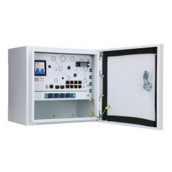Extralink Minos | Outdoor PoE switch | 8x RJ45 1000Mbps PoE, 2x SFP, 200W, L2, active cooling - Image 3