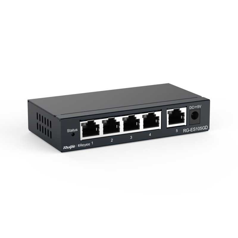 Ruijie Reyee RG-ES105GD | Switch | 5x RJ45 1000Mb/s, unmanaged, desktop - Image 3