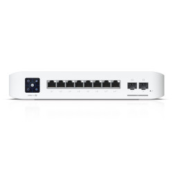 Switch Ubiquiti USW-Pro-8-PoE, 8x RJ45 1000Mb/s, PoE++, SFP+ uplink, 120W - Imagen 2