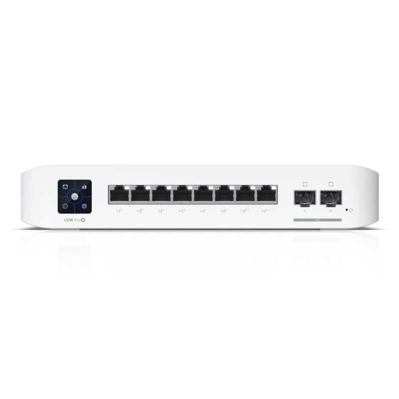 Switch Ubiquiti USW-Pro-8-PoE, 8x RJ45 1000Mb/s, PoE++, uplink SFP+, 120W - Immagine 2