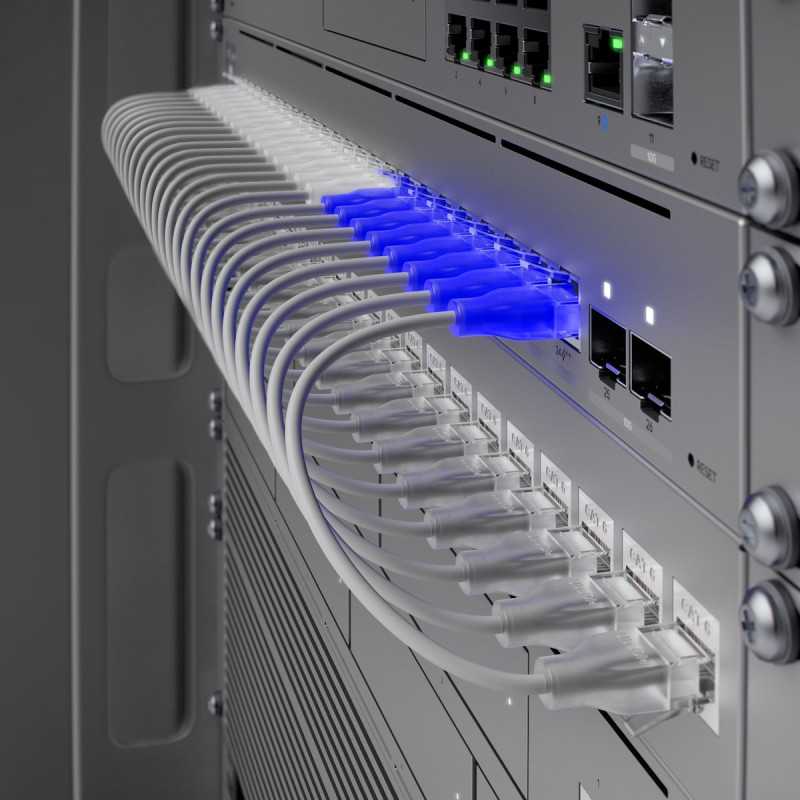 Switch Ubiquiti USW-Pro-Max-24-PoE, Etherlighting, 8x RJ45 2.5Gbps, 16x RJ45 1000Mbps, 2x SFP+, L3, 400W PoE - Immagine 6