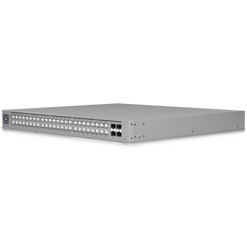 Коммутатор Ubiquiti USW-Pro-Max-48-PoE, Etherlighting, 16x RJ45 2.5Gbps, 32x RJ45 1000Mbps, 4x SFP+, L3, 720W PoE - Изображение 2