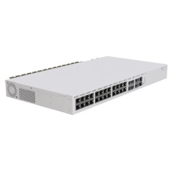 Mikrotik CRS326-4C+20G+2Q+RM Anahtar, 20x RJ45 2.5G, 4x (2.5G ETH/10G SFP+ Kombinasyon, 2x 40G QSFP+ - Görsel 3