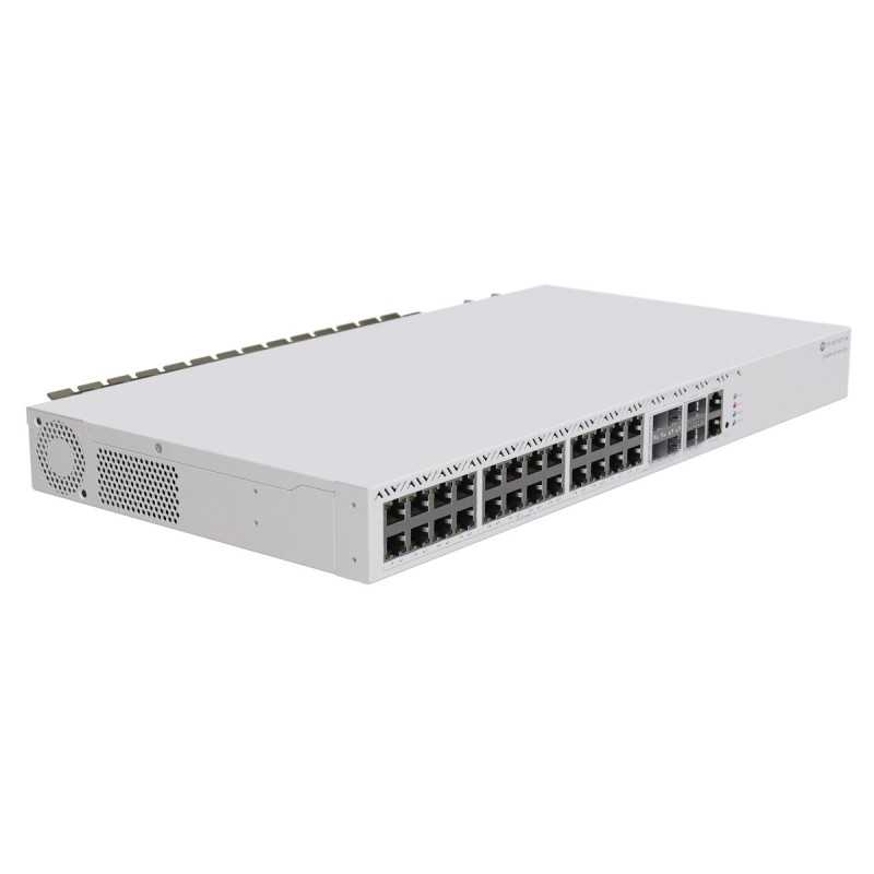 Mikrotik CRS326-4C+20G+2Q+RM | Switch | 20x RJ45 2.5G, 4x (2.5G ETH/10G SFP+ Combo, 2x 40G QSFP+ - Immagine 3