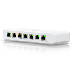 Коммутатор Ubiquiti USW-Ultra, 8x RJ45 1000Mb/s PoE+,...