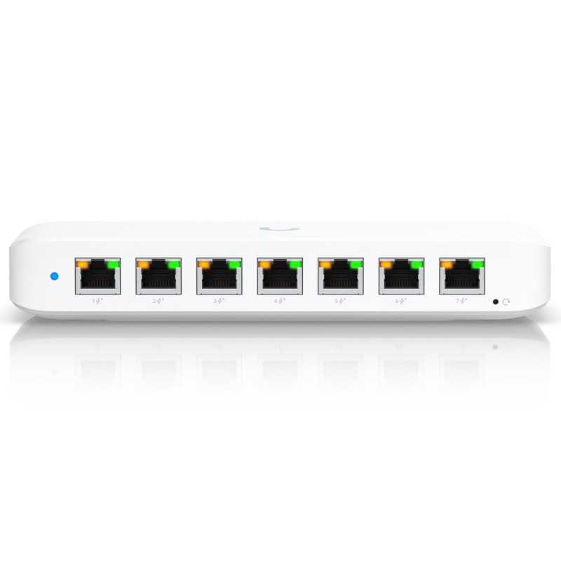 Ubiquiti USW-Ultra-60W-EU | Interruttore | 8x RJ45 1000Mb/s PoE+, PoE++ Input, 60W, alimentatore incluso - Immagine 2