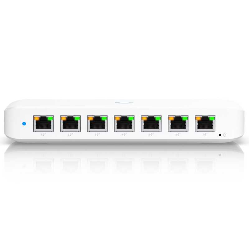 Ubiquiti USW-Ultra-210W-EU | Switch | 8x RJ45 1000Mb/s PoE+, PoE++ Input, 210W, power adapter included - Image 2