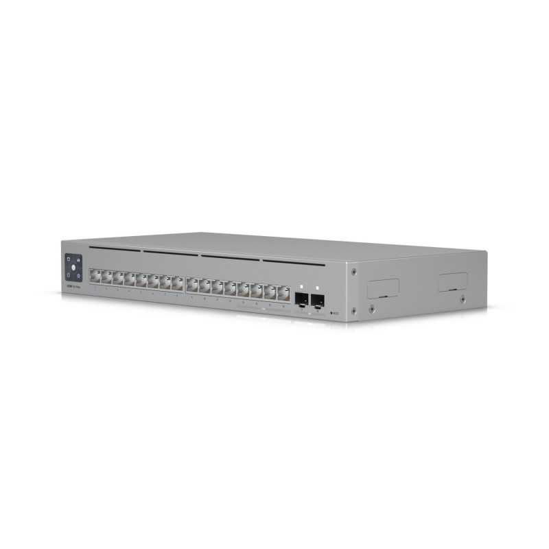 Ubiquiti USW-Pro-Max-16-EU | Switch | 4x 2.5 GbE RJ45, 12x GbE RJ45, 2x SFP+, Etherlighting, L3 - Imagem 2