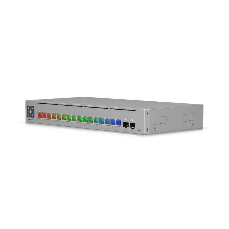 Ubiquiti USW-Pro-Max-16-EU | Switch | 4x 2.5 GbE RJ45, 12x GbE RJ45, 2x SFP+, Etherlighting, L3 - Imagem 3