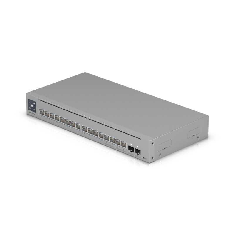 Ubiquiti USW-Pro-Max-16-EU Anahtar, 4x 2.5 GbE RJ45, 12x GbE RJ45, 2x SFP+, Etherlighting, L3 - Görsel 6