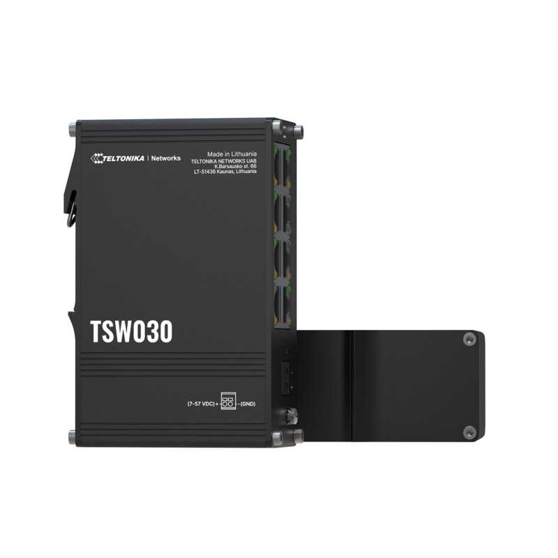Teltonika TSW030 | Přepínač | 8x RJ45 100Mb/s, IP30 - Obrázek 4