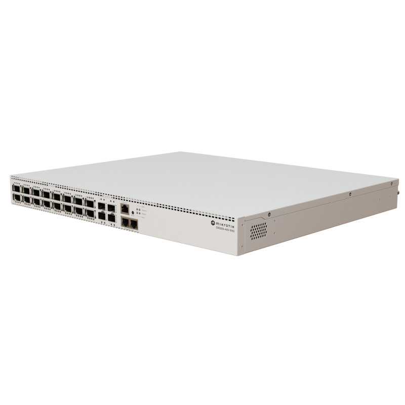 Mikrotik CRS520-4XS-16XQ-RM | Switch | 16x QSFP28, 4x SFP28, 2x 10G RJ45 - Zdjęcie 3