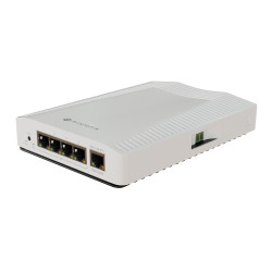 MikroTik CRS304-4XG-IN | Switch | 1x RJ45 1000Mb/s, 4x 10G RJ45, RouterOS v7 - Zdjęcie 2