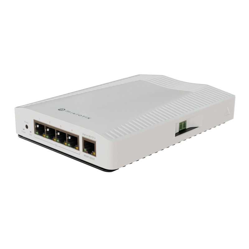 Коммутатор MikroTik CRS304-4XG-IN, 1x RJ45 1000Mb/s, 4x 10G RJ45, RouterOS v7 - Изображение 2