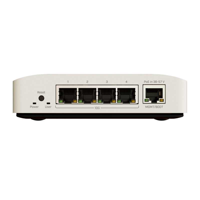 Коммутатор MikroTik CRS304-4XG-IN, 1x RJ45 1000Mb/s, 4x 10G RJ45, RouterOS v7 - Изображение 3