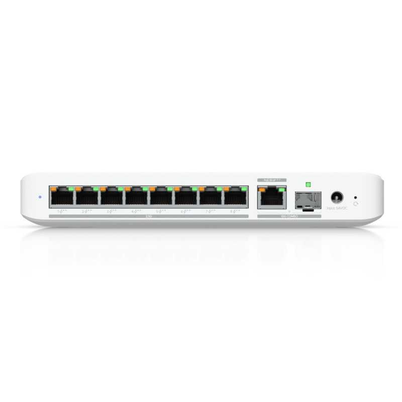 Ubiquiti USW-Flex-2.5G-8-PoE | Přepínač | 8x 2.5GbE RJ45, 1x 10GbE SFP+, 196W - Obrázek 2