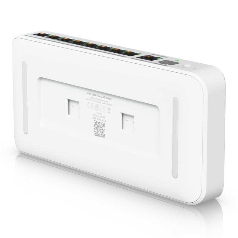 Ubiquiti USW-Flex-2.5G-8-PoE | Interruptor | 8x 2.5GbE RJ45, 1x 10GbE SFP+, 196W - Imagem 5