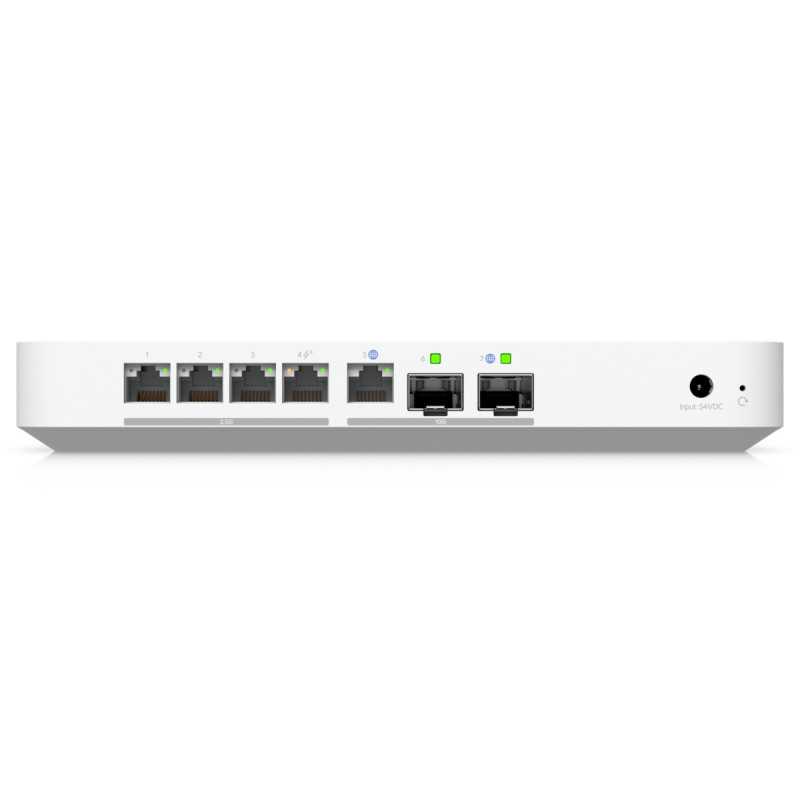 Ubiquiti UCG-Fiber | Kontroler | Switch/Cloud Gateway, 4x 2.5GbE RJ45, 2x SFP+ - Zdjęcie 5