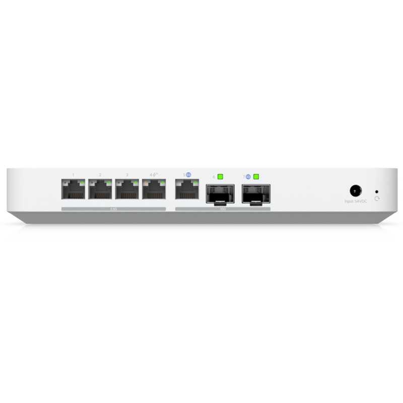 Ubiquiti UXG-Fiber | Gateway | Switch/Gateway, 4x 2.5GbE RJ45, 2x SFP+ - Imagem 5