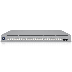 Ubiquiti USW-Pro-XG-24-PoE | Interruttore | Etherlighting, 16x RJ45 10GbE, 8x RJ45 2.5GbE, 2x SFP28, 720W, Layer 3