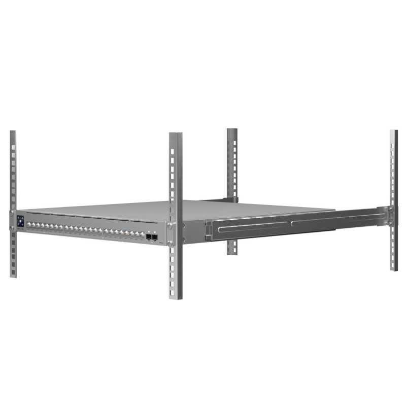 Ubiquiti USW-Pro-XG-24-PoE | Comutador | Etherlighting, 16x RJ45 10GbE, 8x RJ45 2.5GbE, 2x SFP28, 720W, Layer 3 - Imagem 5