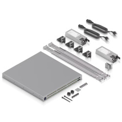 UBIQUITI ECS-48-POE (2150W) ENTERPRISE-GRADE 48-PORT, LAYER 3 ETHERLIGHTING POE+++ SWITCH, 10 GBE RJ45, 25G SFP28 - Imagem 6