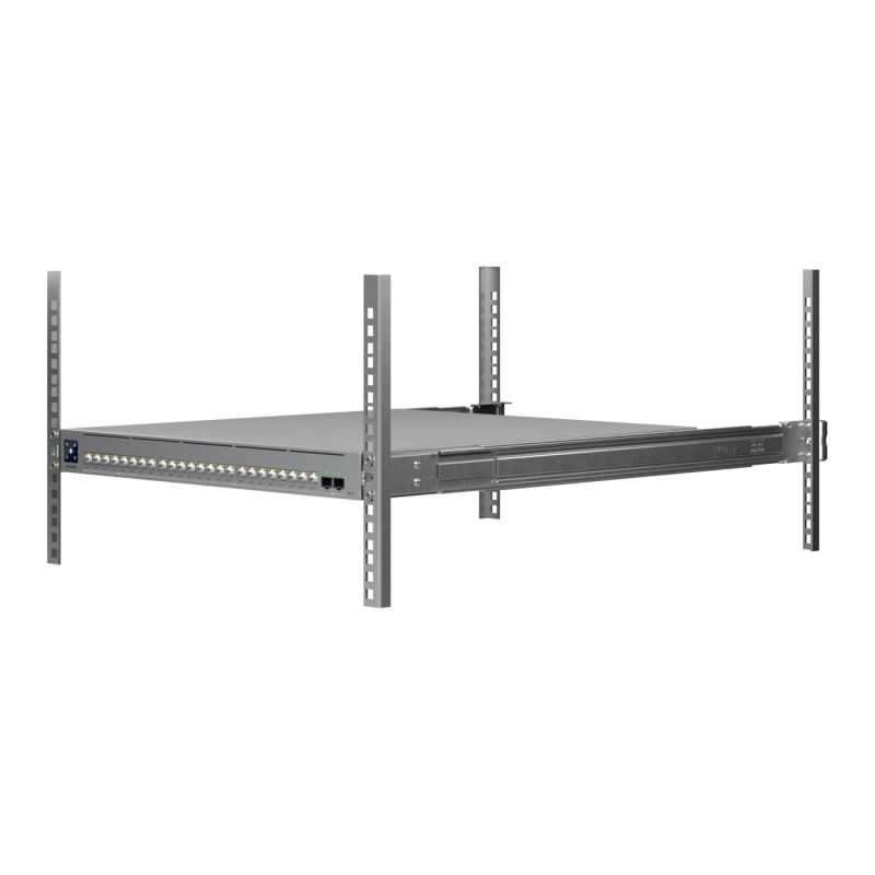 Ubiquiti ECS-24-PoE (1050W) | Switch | Etherlighting™, 8x 2.5 GbE RJ45, 16x 10 GbE RJ45, 2x SFP28, L3, PoE+++ - Imagen 5