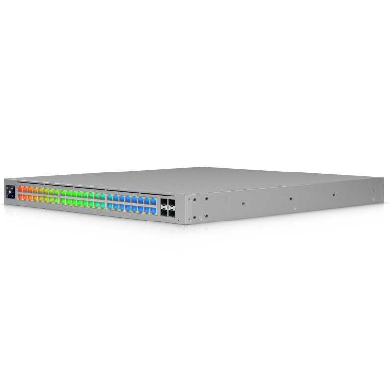Ubiquiti ECS-48S-PoE (2150W) | Switch | 48 portów, Etherlighting, PoE+++, L3 - Zdjęcie 4