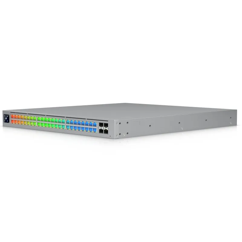Ubiquiti ECS-48S-PoE (2150W) | Switch | 48 portów, Etherlighting, PoE+++, L3 - Zdjęcie 4