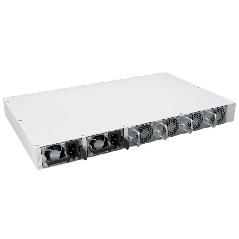 Mikrotik CRS812-8DS-2DQ-2DDQ-RM | Switch | 2x QSFP56-DD, 2x QSFP56, 8x SFP56, 2x 10 GE RJ45 - Imagen 3