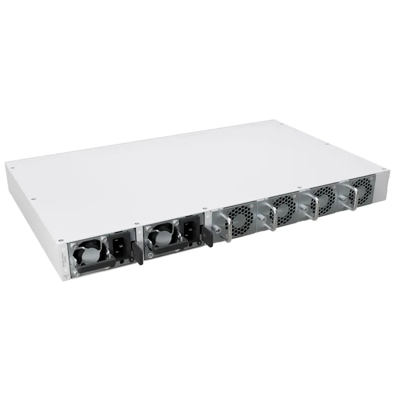 Mikrotik CRS812-8DS-2DQ-2DDQ-RM | Switch | 2x QSFP56-DD, 2x QSFP56, 8x SFP56, 2x 10 GE RJ45 - Görsel 3