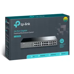 TP-Link TL-SG1024D | Switch | 24x RJ45 1000Mb/s, Rack/Desktop, No gestionado - Imagen 4