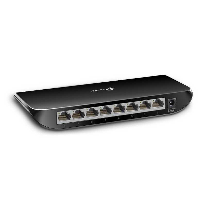 Коммутатор TP-Link TL-SG1008D, 8x RJ45 1000Mb/s, Настольный - Изображение 2