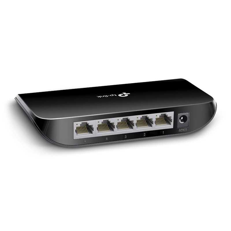 Переключатель TP-Link TL-SG1005D, 5x RJ45 1000Mb/s, Настольный - Изображение 4