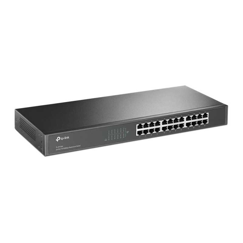 Коммутатор TP-Link TL-SF1024, 24x RJ45 100Mb/s, Раковина - Изображение 2