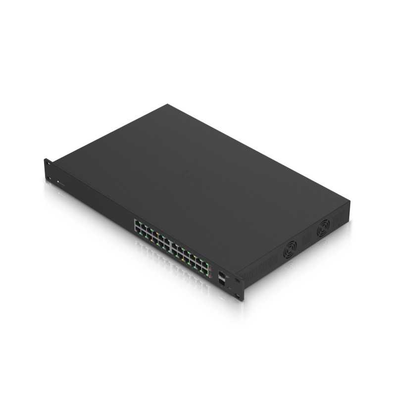 Ubiquiti ES-24-250W | Switch | EdgeMAX EdgeSwitch, 24x RJ45 1000Mb/s PoE+, 2x SFP, 250W - Obrázek 4