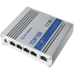Коммутатор PoE Teltonika TSW100, 5x RJ45 1000Mb/s, 4x PoE, 60W - Изображение 2