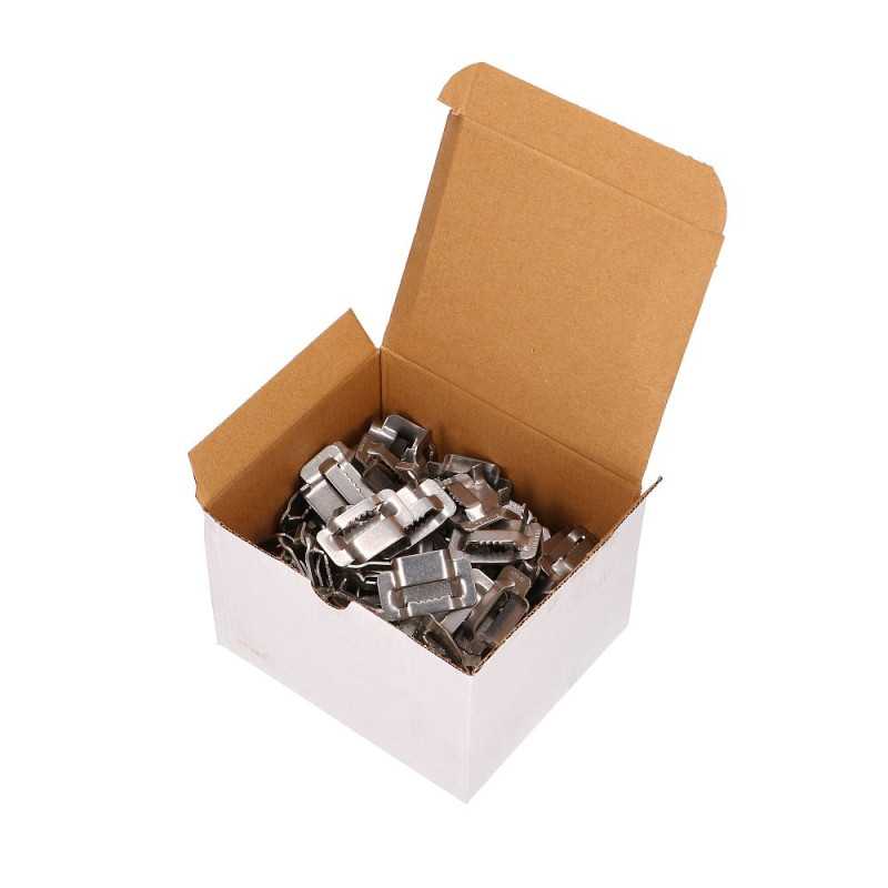 Extralink | Stahlklemme | für 20 mm Stahlband, mit Zacken - Bild 5