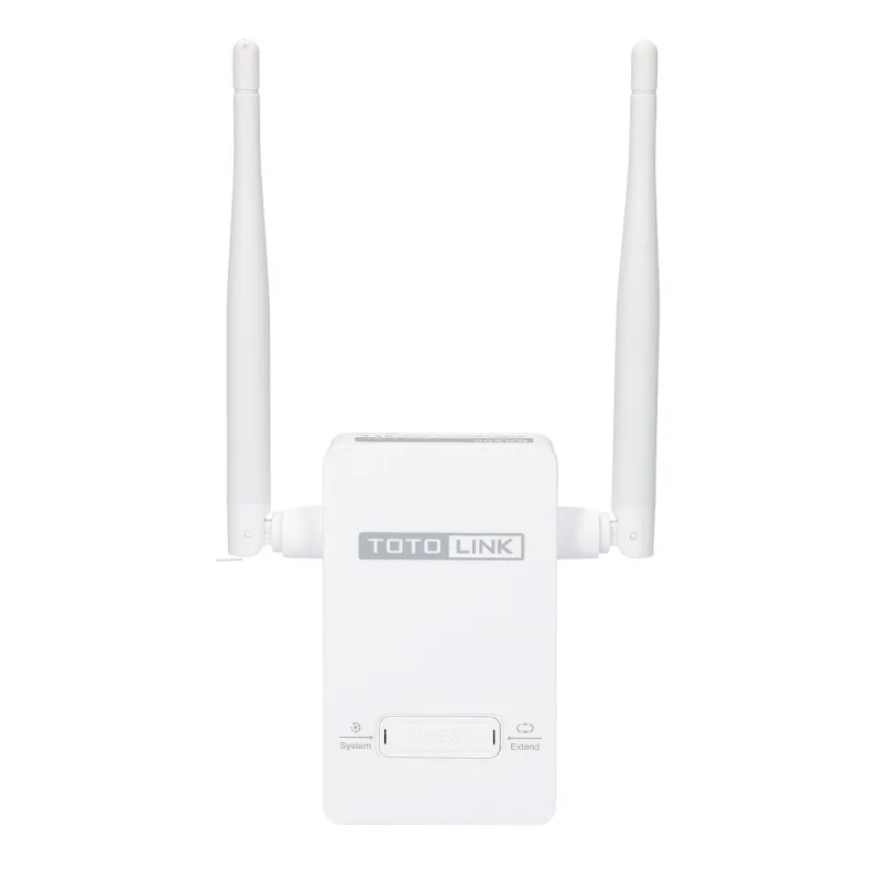 Totolink EX200 | Wzmacniacz sygnału WiFi | 300Mb/s, 2,4GHz, 1x RJ45 100Mb/s, 2x 4dBi - Zdjęcie 2
