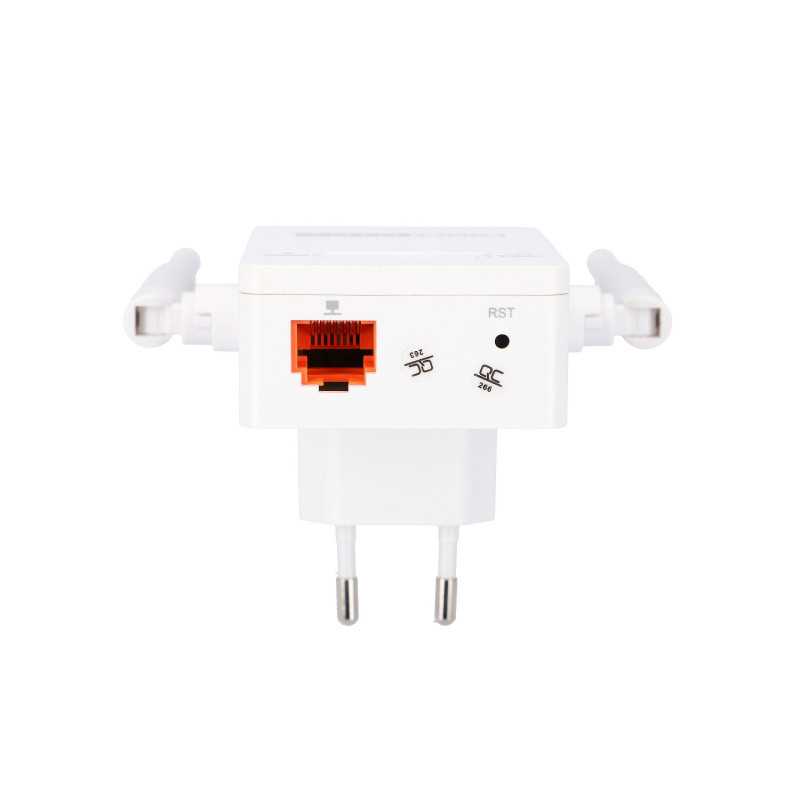 Totolink EX200 | Extensor de rango WiFi | 300Mb/s, 2,4GHz, 1x RJ45 100Mb/s, 2x 4dBi - Imagen 6