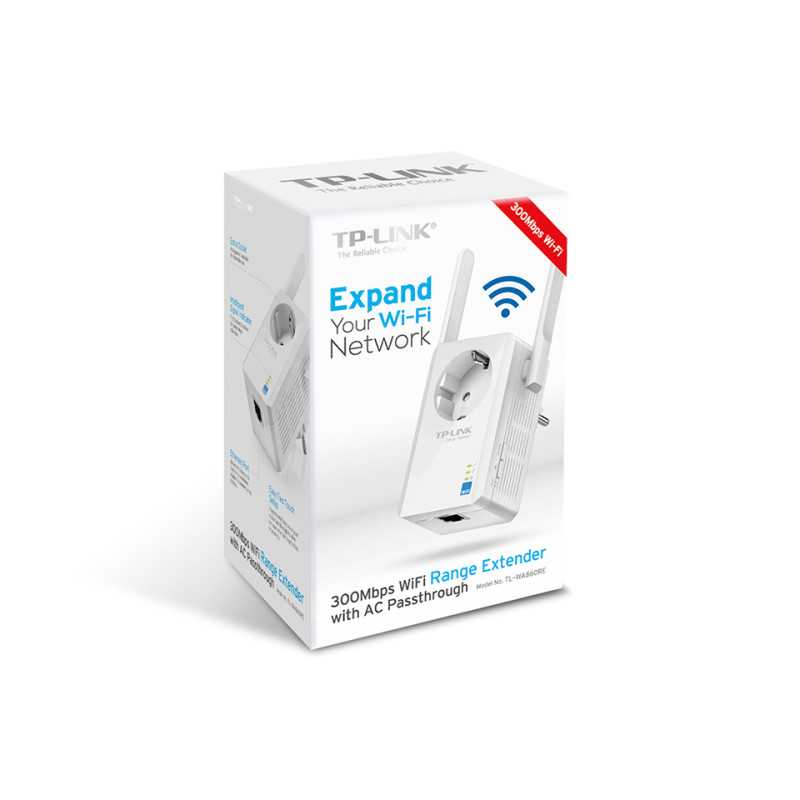 TP-Link TL-WA860RE | WiFi Range extender | N300, 1x RJ45 100Mb/s, con enchufe - Imagen 4
