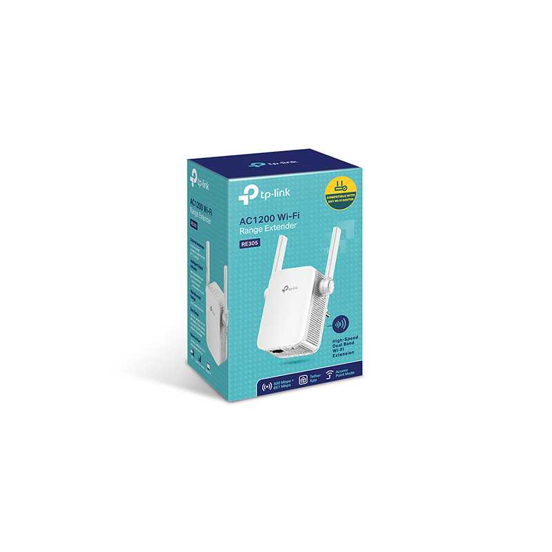 TP-Link RE305 | Wi-Fi Range Extender | AC1200, 1x RJ45 100Mb/s - Image 3
